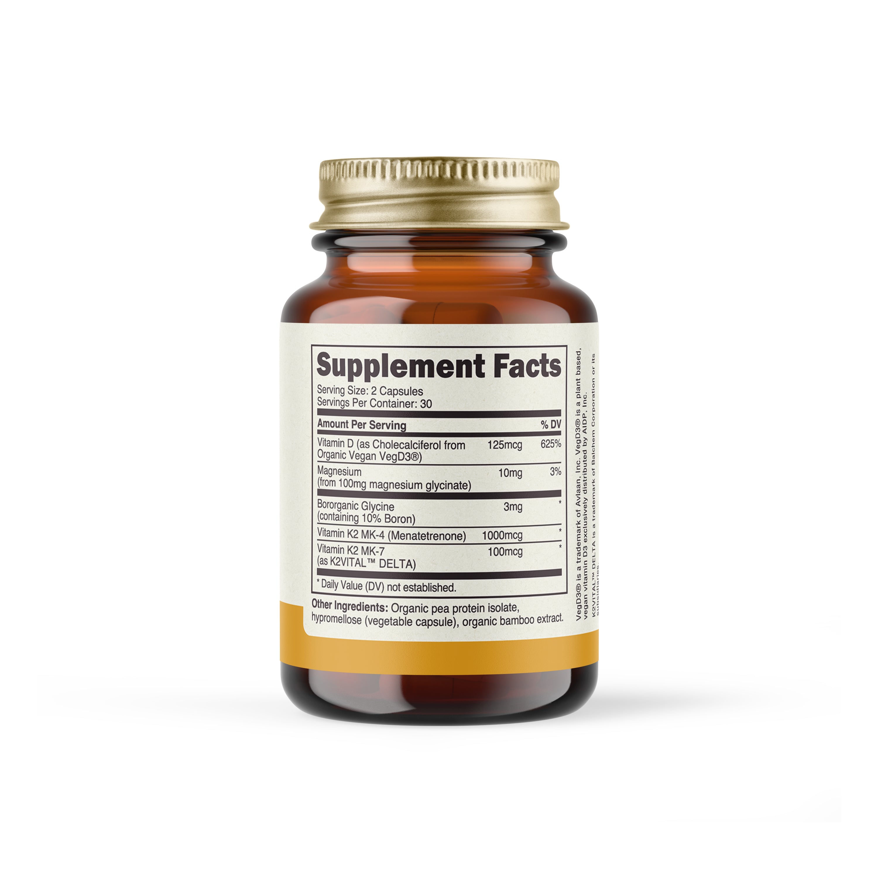 Vitamin D3 + K2